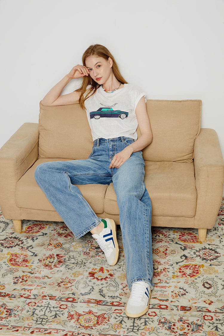 80'S UTILITY LOOSE JEANS