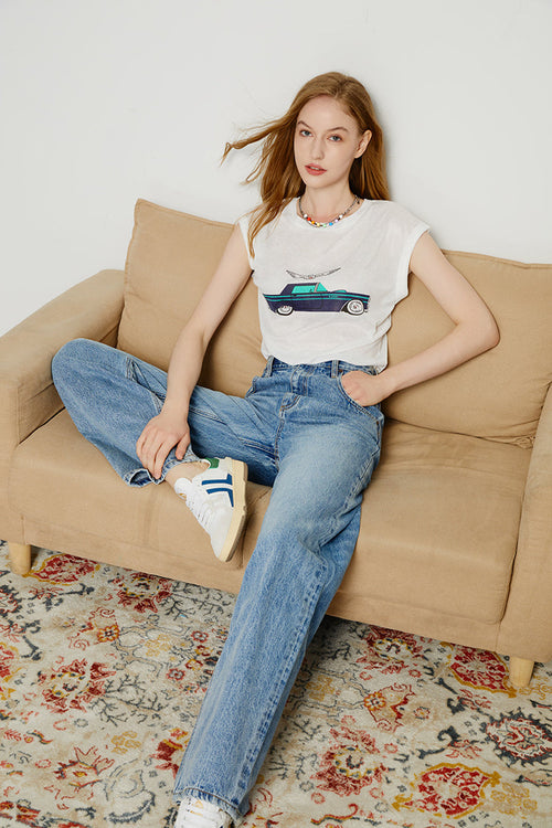 80'S UTILITY LOOSE JEANS