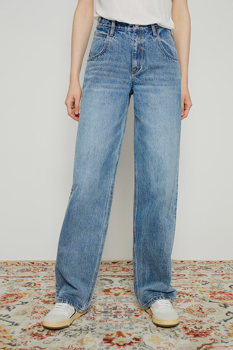 80'S UTILITY LOOSE JEANS