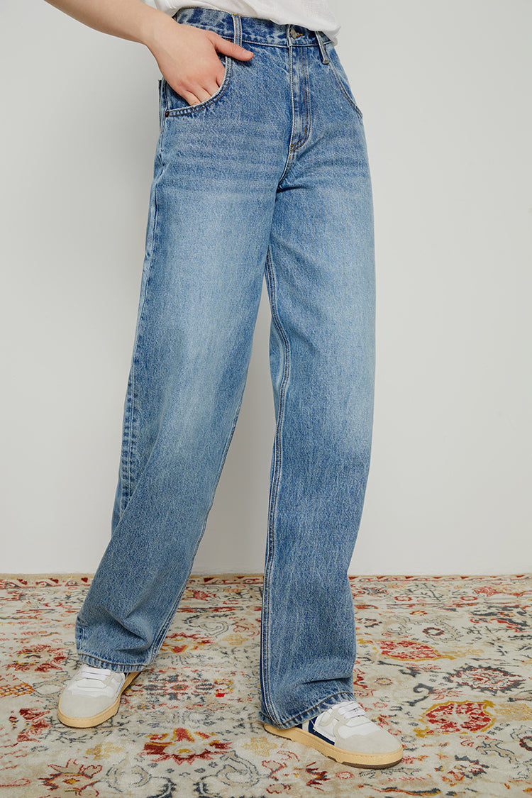80'S UTILITY LOOSE JEANS