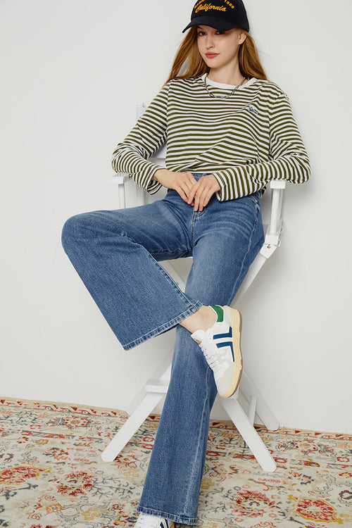 ANGELES HIGH RISE BAGGY JEANS