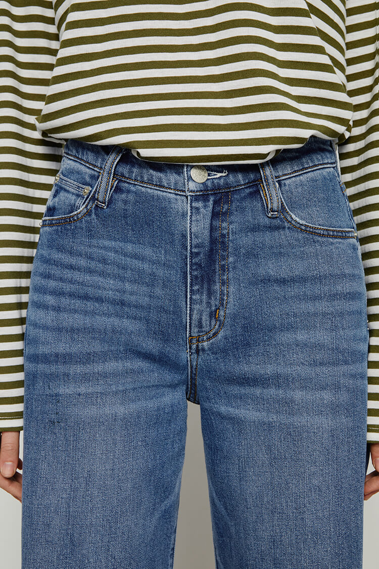 ANGELES HIGH RISE BAGGY JEANS