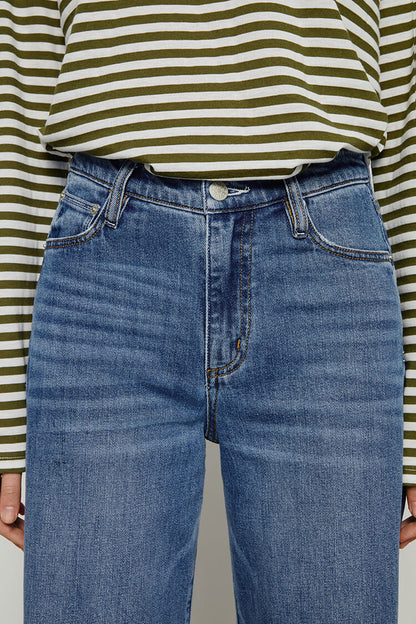 Angeles High Rise Baggy Jeans HJ103