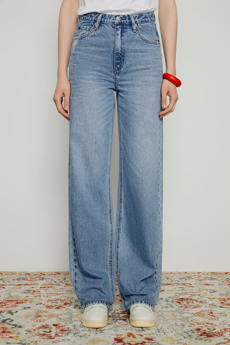CONEY ISLAND WHITEFISH HIGH RISE WIDE JEANS