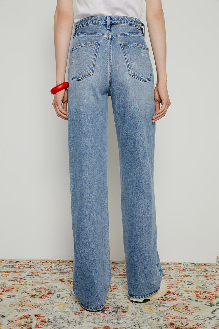 CONEY ISLAND WHITEFISH HIGH RISE WIDE JEANS
