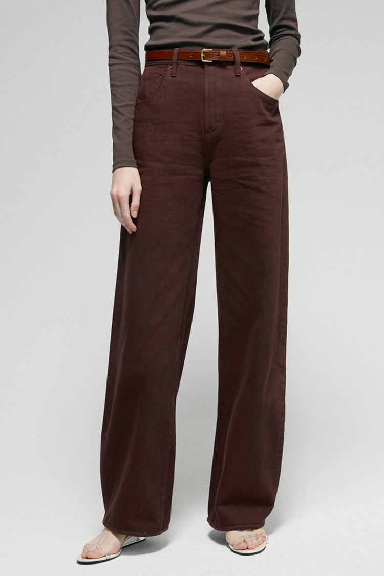 RELAXED WIDE-LEG CURVE JEANS