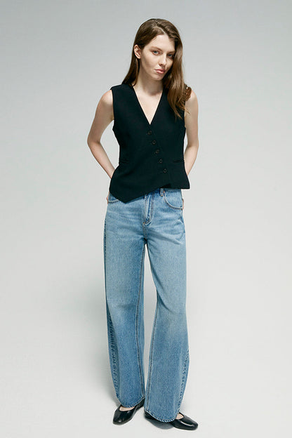 Slope Curve Jeans HJ039