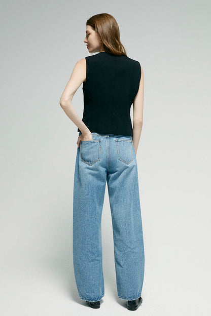 Slope Curve Jeans HJ039