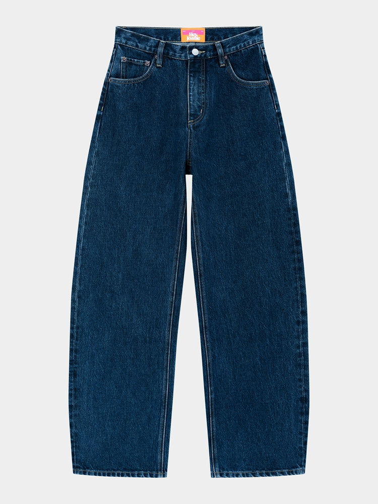RELAXED WIDE-LEG CURVE JEANS