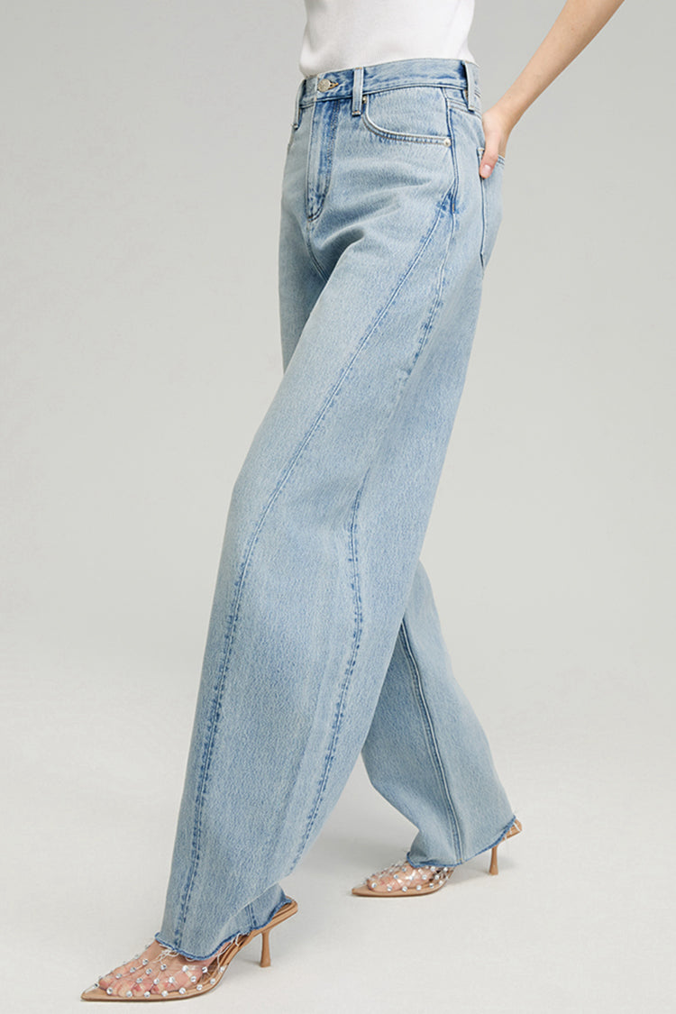 RELAXED BARREL LEG JEANS
