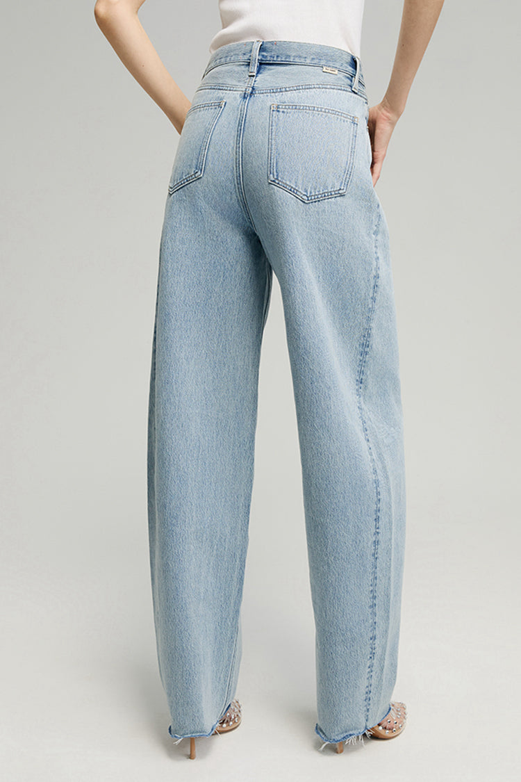 RELAXED BARREL LEG JEANS