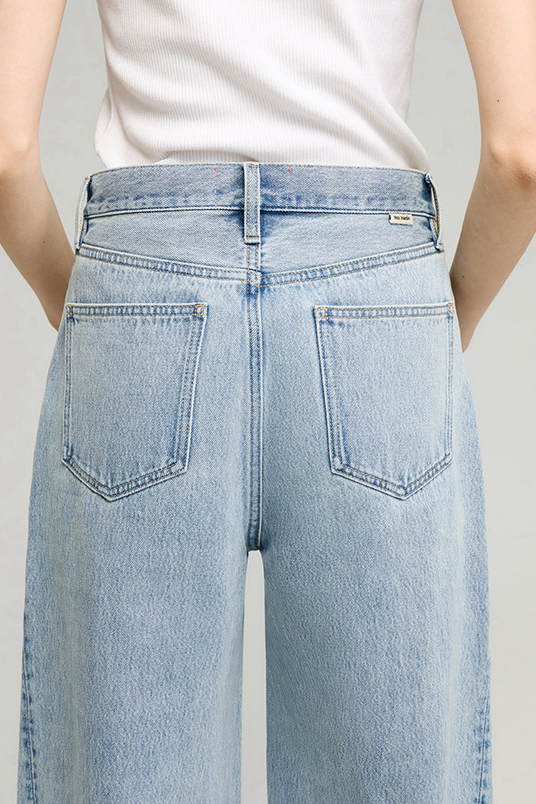 RELAXED BARREL LEG JEANS