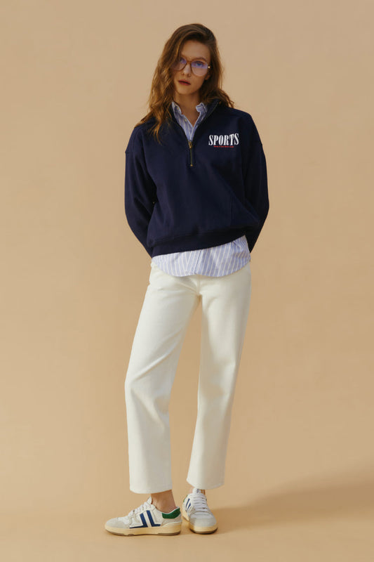 Manhattan High Rise Straight Ankle Jeans HJ160