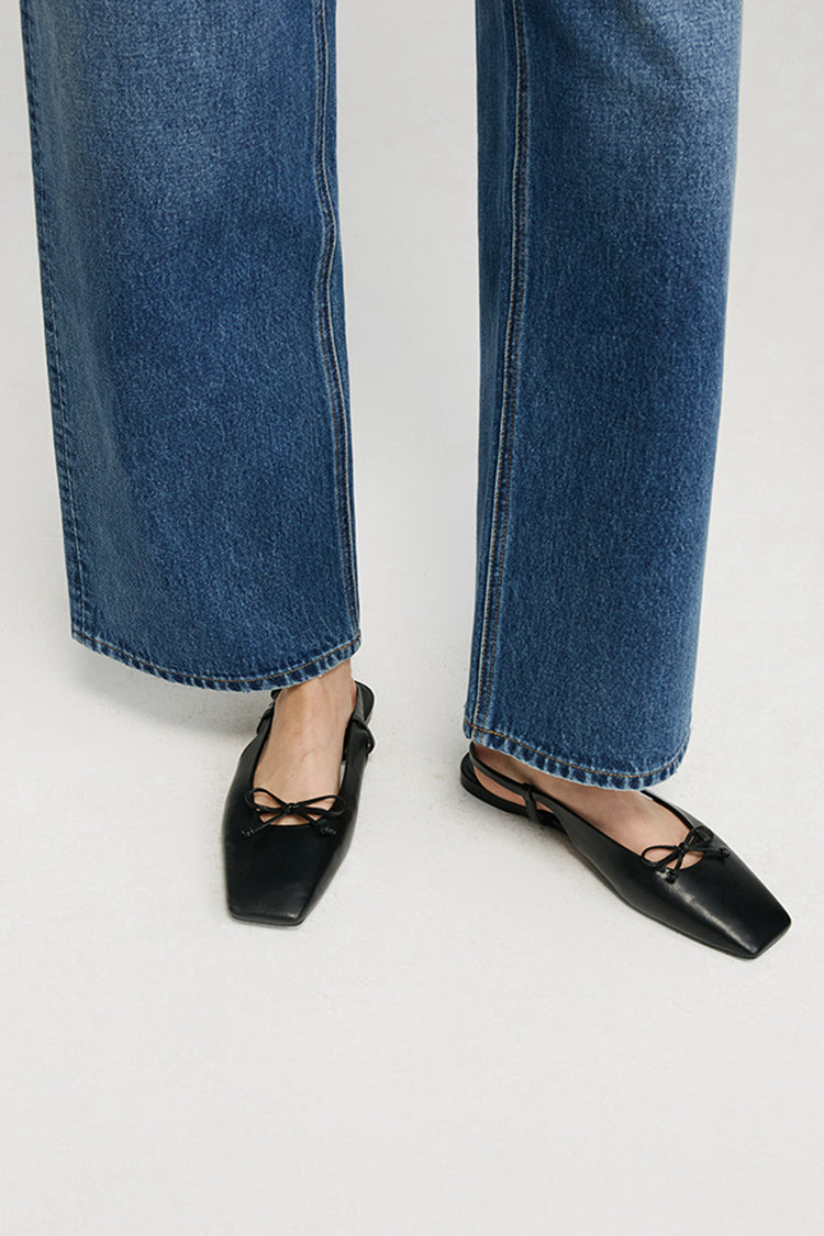 THE CITYER CROP WIDE JEANS