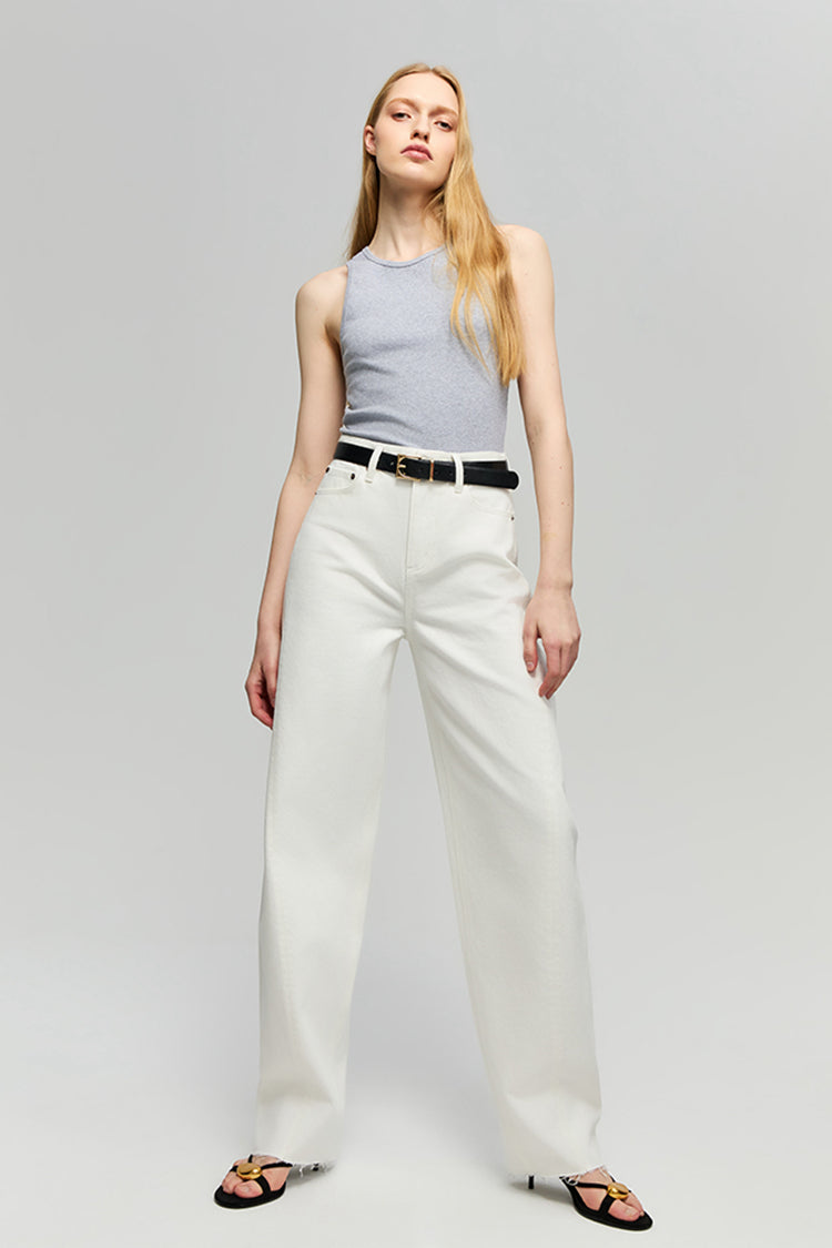 RELAXED BARREL LEG JEANS