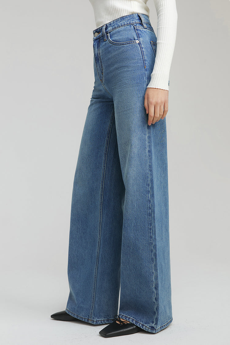 ANGELES HIGH RISE BAGGY JEANS