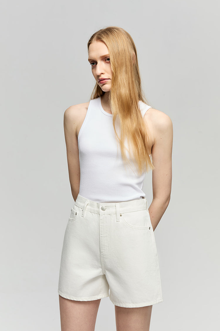 GOLDEN HOUR HIGH RISE GIRLFRIEND SHORTS