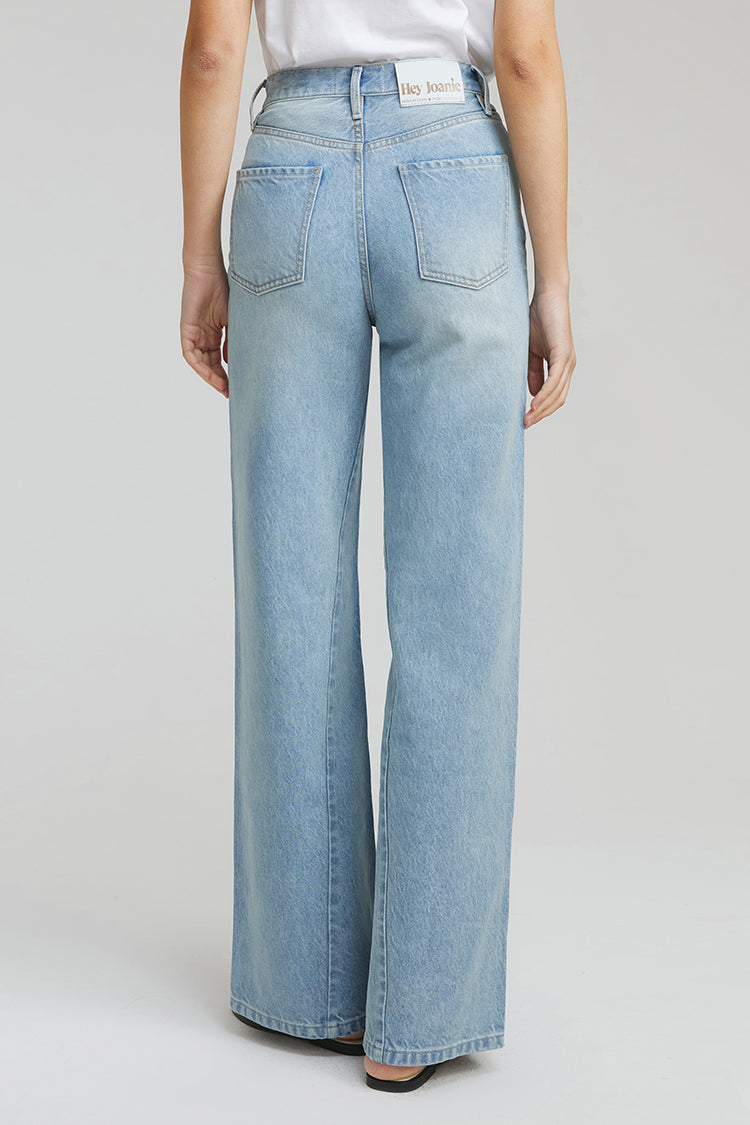 ANGELES HIGH RISE BAGGY JEANS