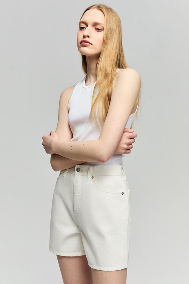 Golden Hour High Rise Girlfriend Shorts HJ801