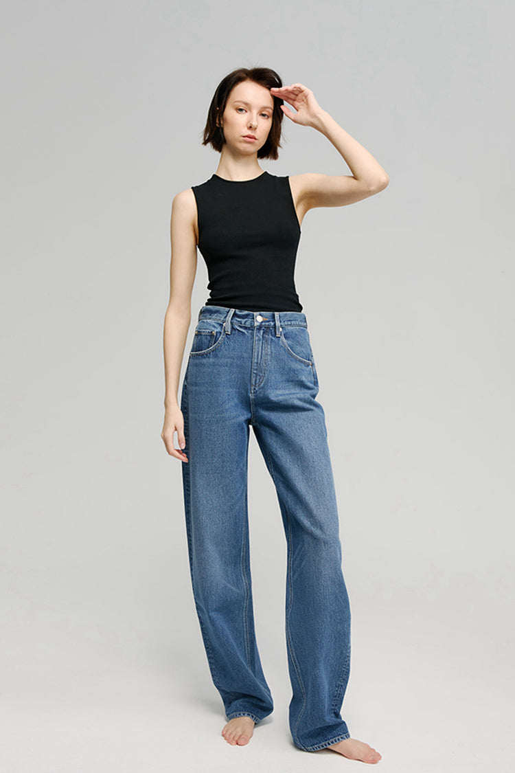 Moon Curve Jeans HJ031