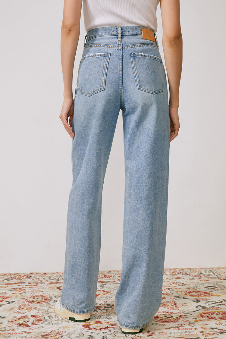 CONEY ISLAND WHITEFISH HIGH RISE WIDE JEANS