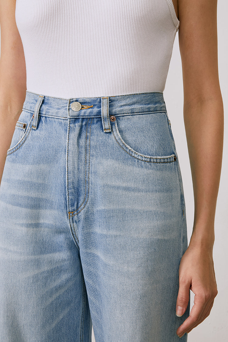 CONEY ISLAND WHITEFISH HIGH RISE WIDE JEANS