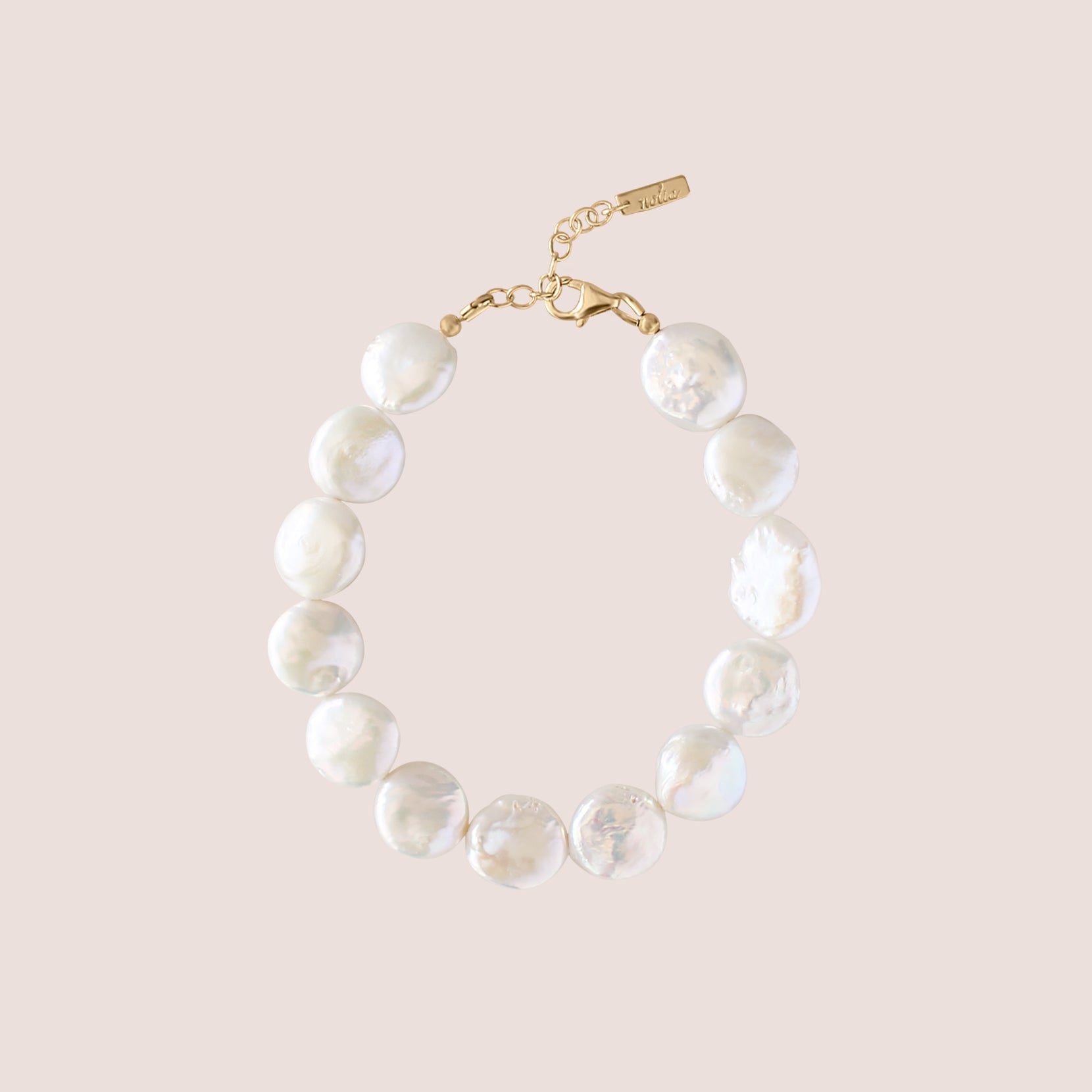 BAROQUE MISFIT PEARL BRACELET