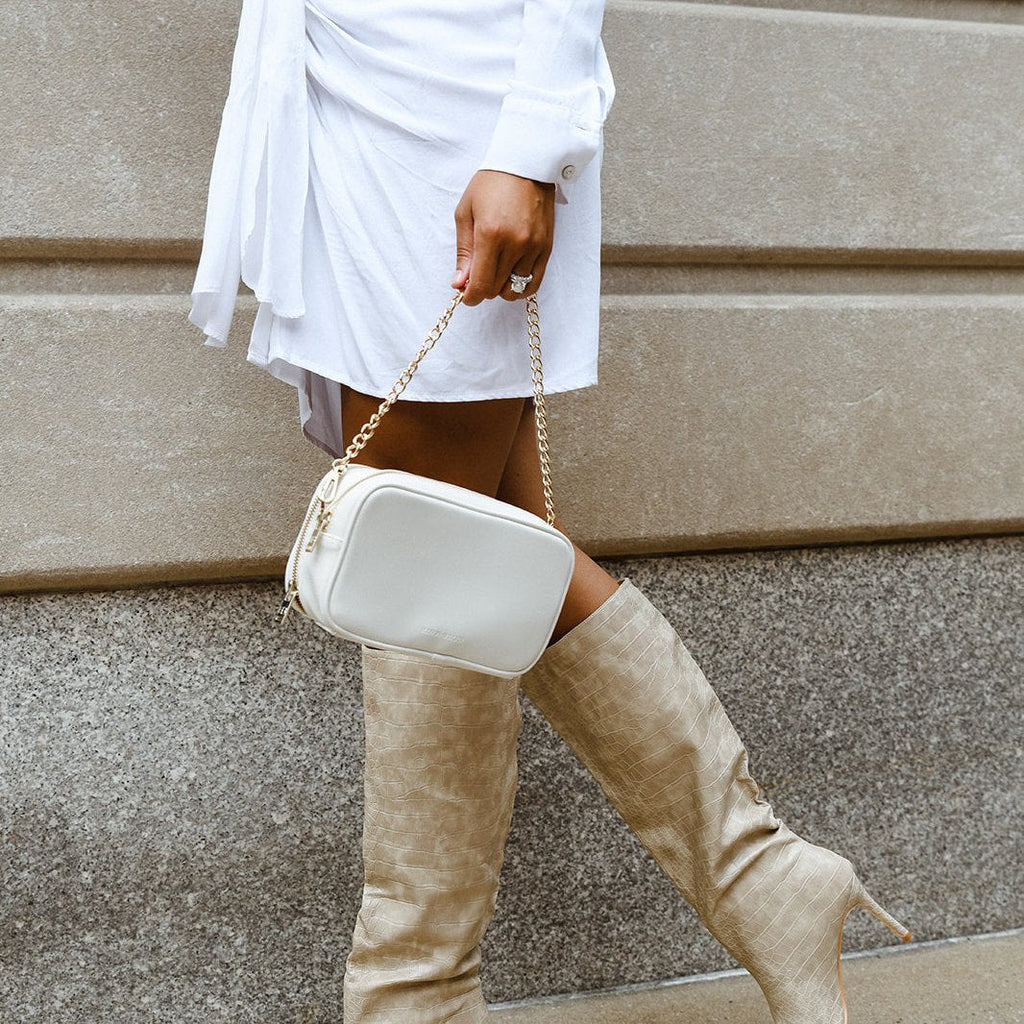 Latitude Beauty Bag - Ecru