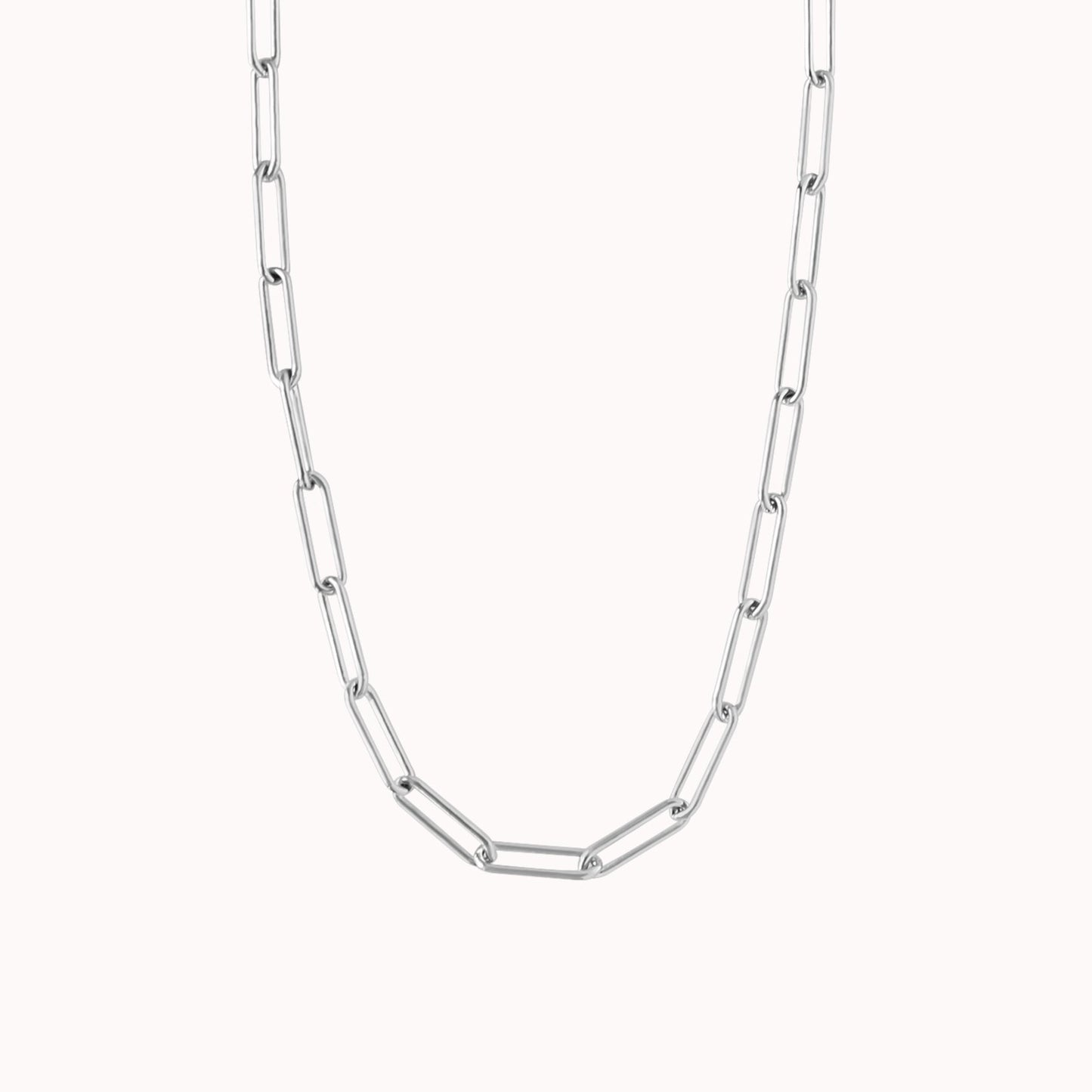 Bold Paperclip Chain Necklace