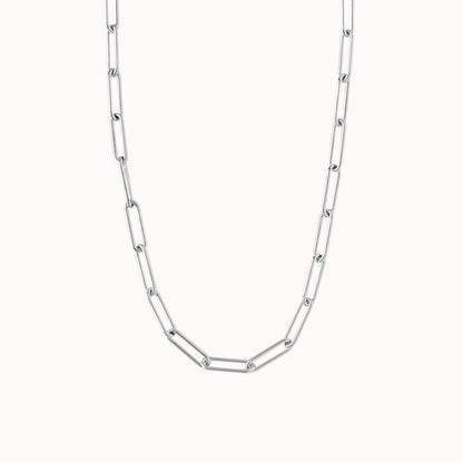 Bold Paperclip Chain Necklace