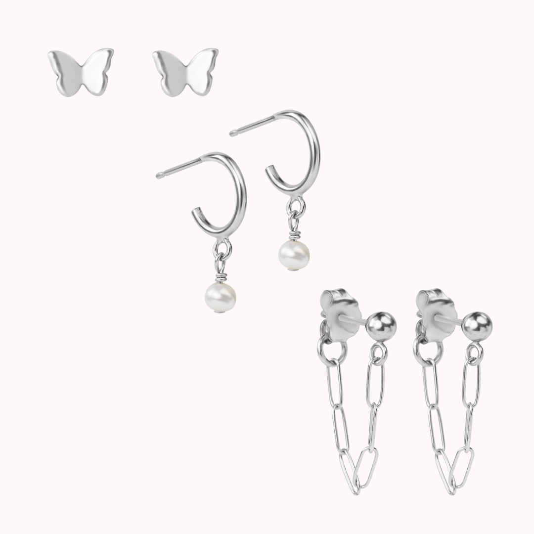 MODERN WHIMSY EARRING SET