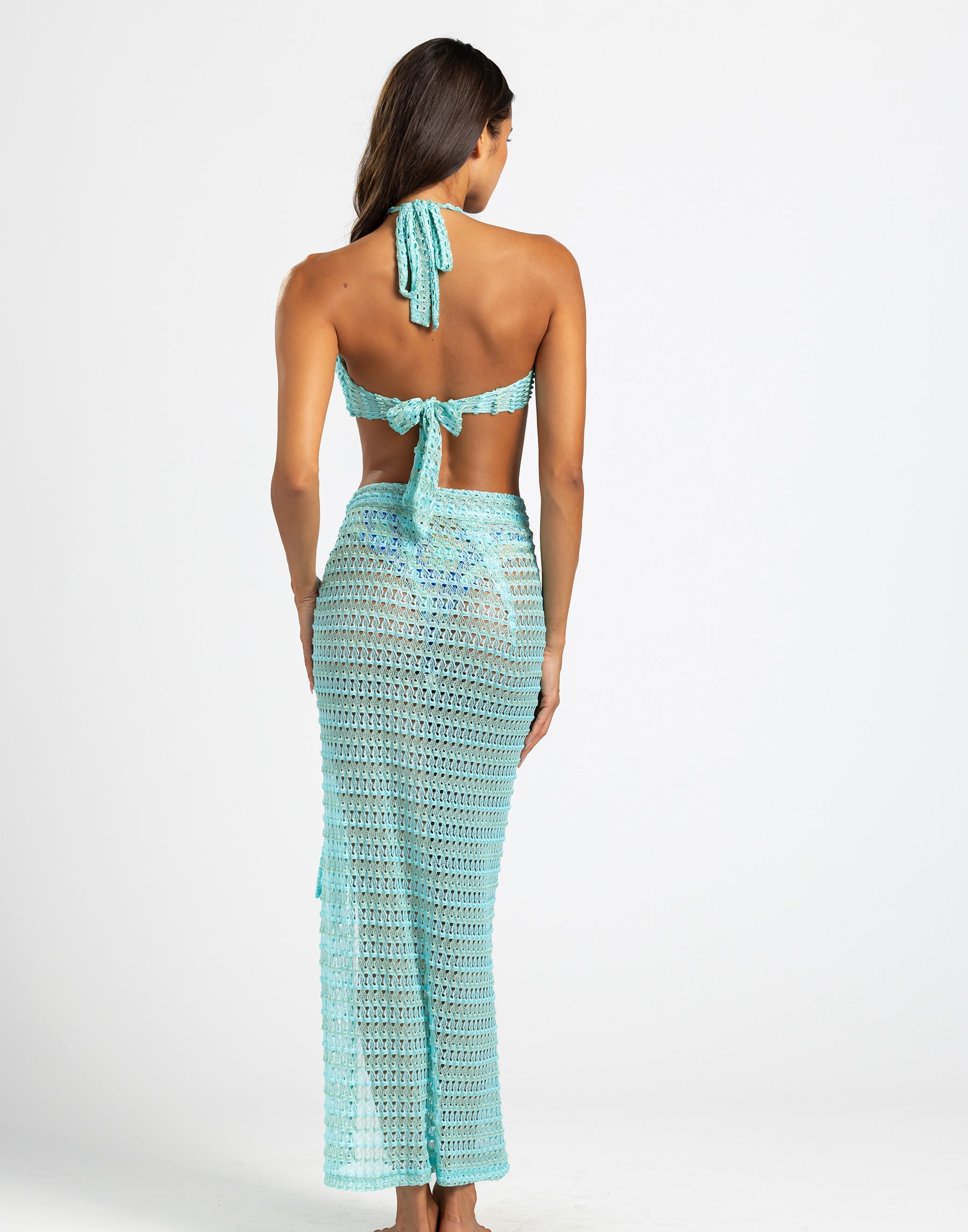 CAMDEN WRAP TOP - FROZEN