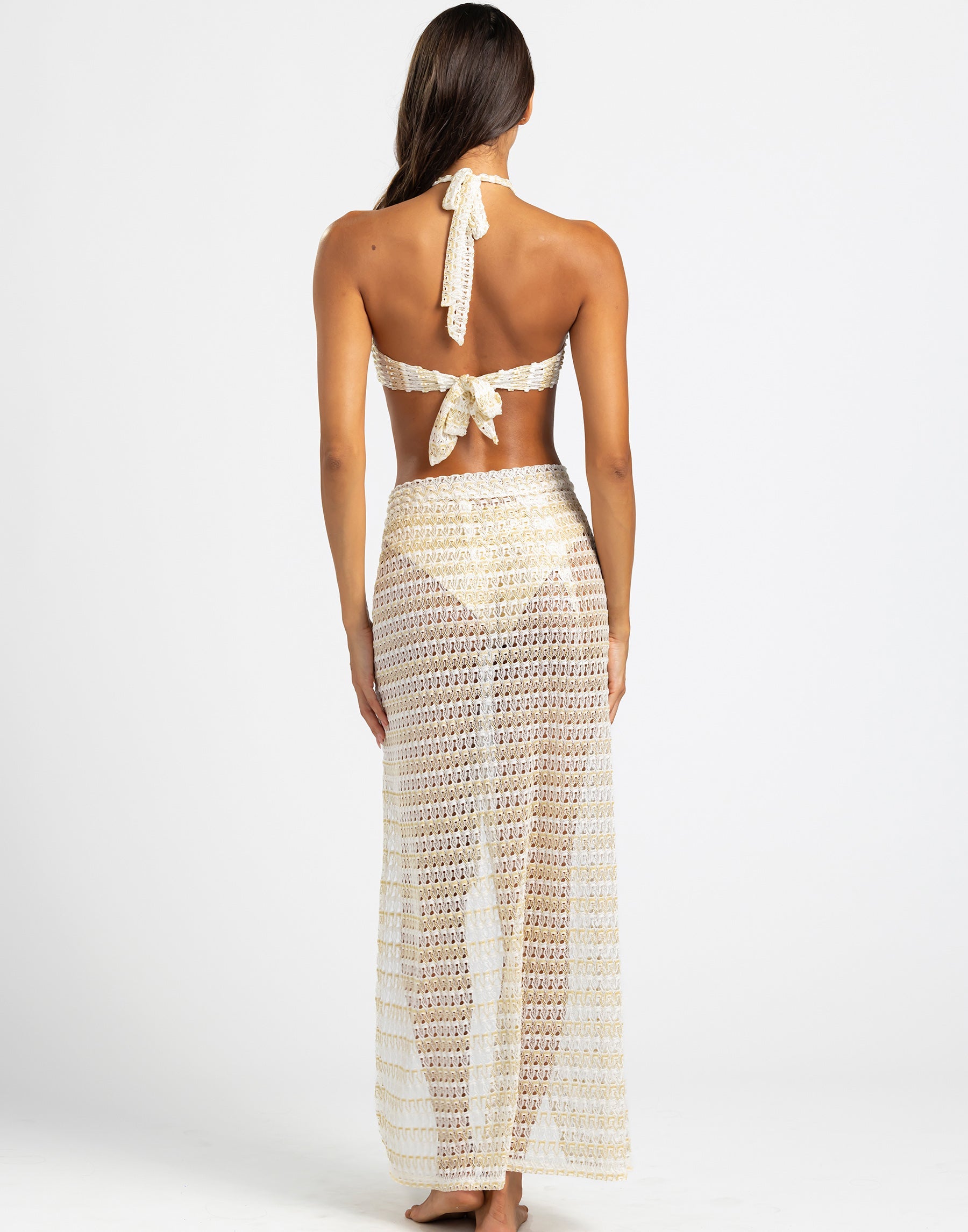 CAMDEN WRAP SKIRT - WHITE