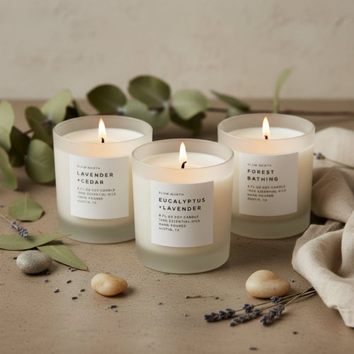 Calm + Grounded Trio - Signature Candle Bundle