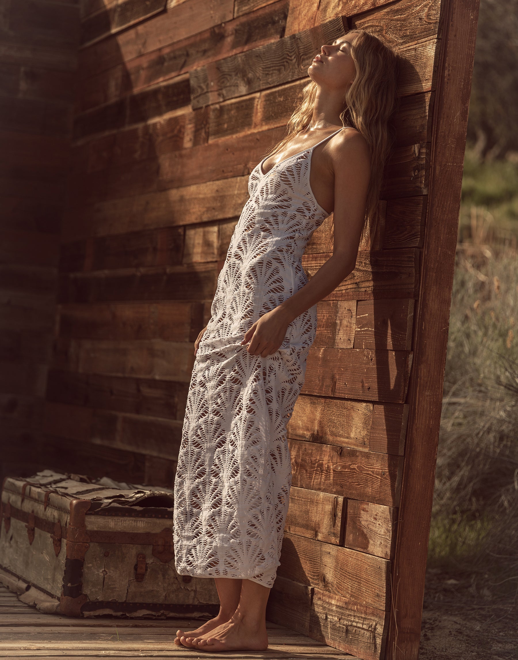 Alana Maxi Dress - White