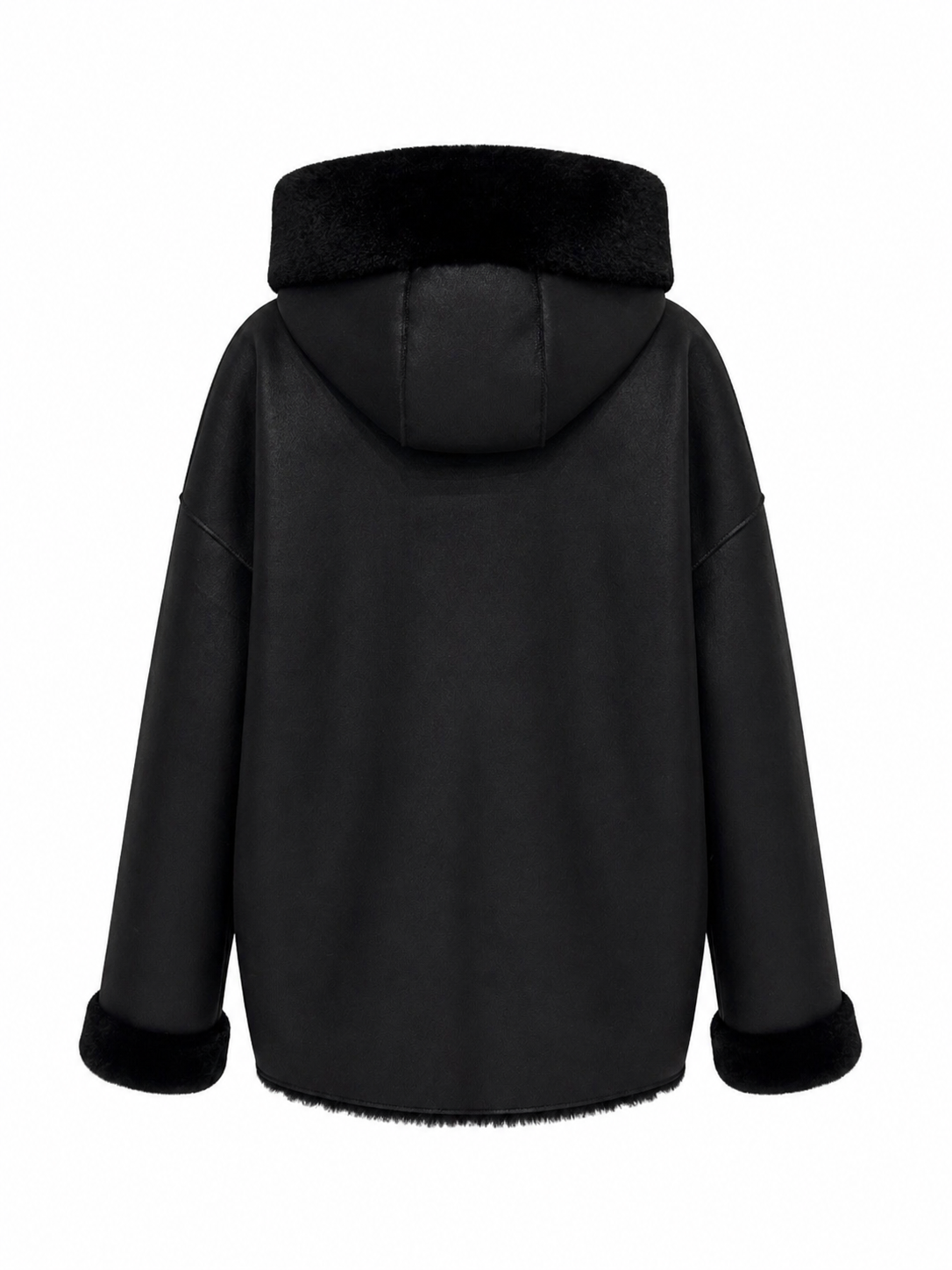 Reversible Faux Shearling Jacket