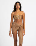 Dudley Short Pareo - Nude