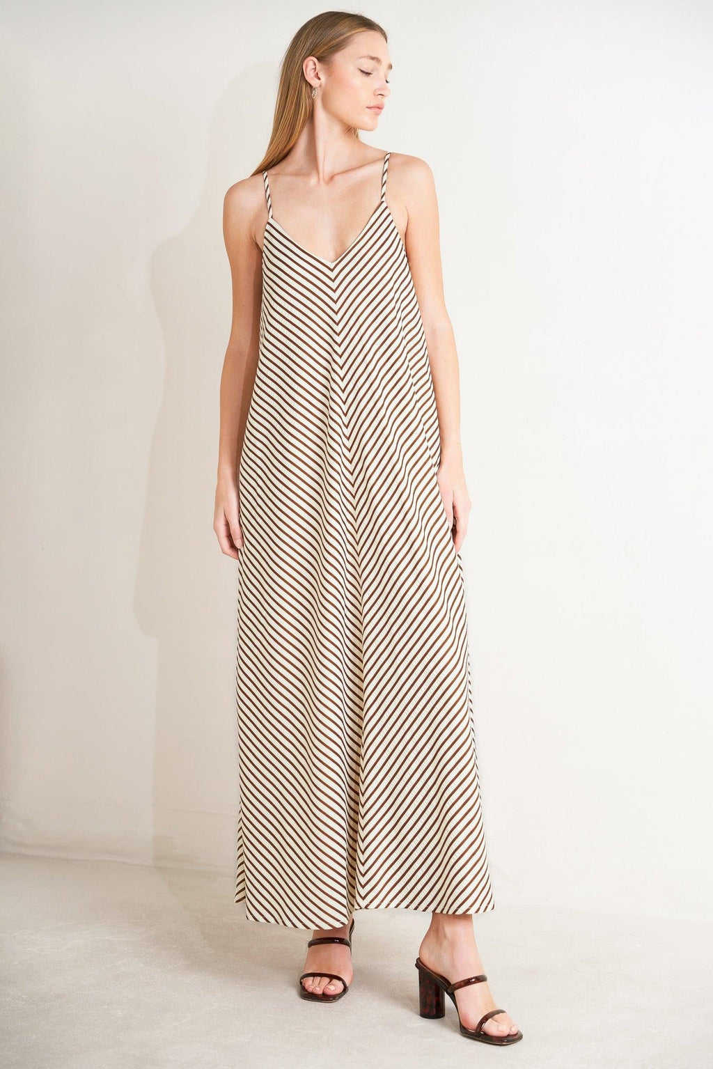 SEASIDE SILHOUETTE MIDI DRESS