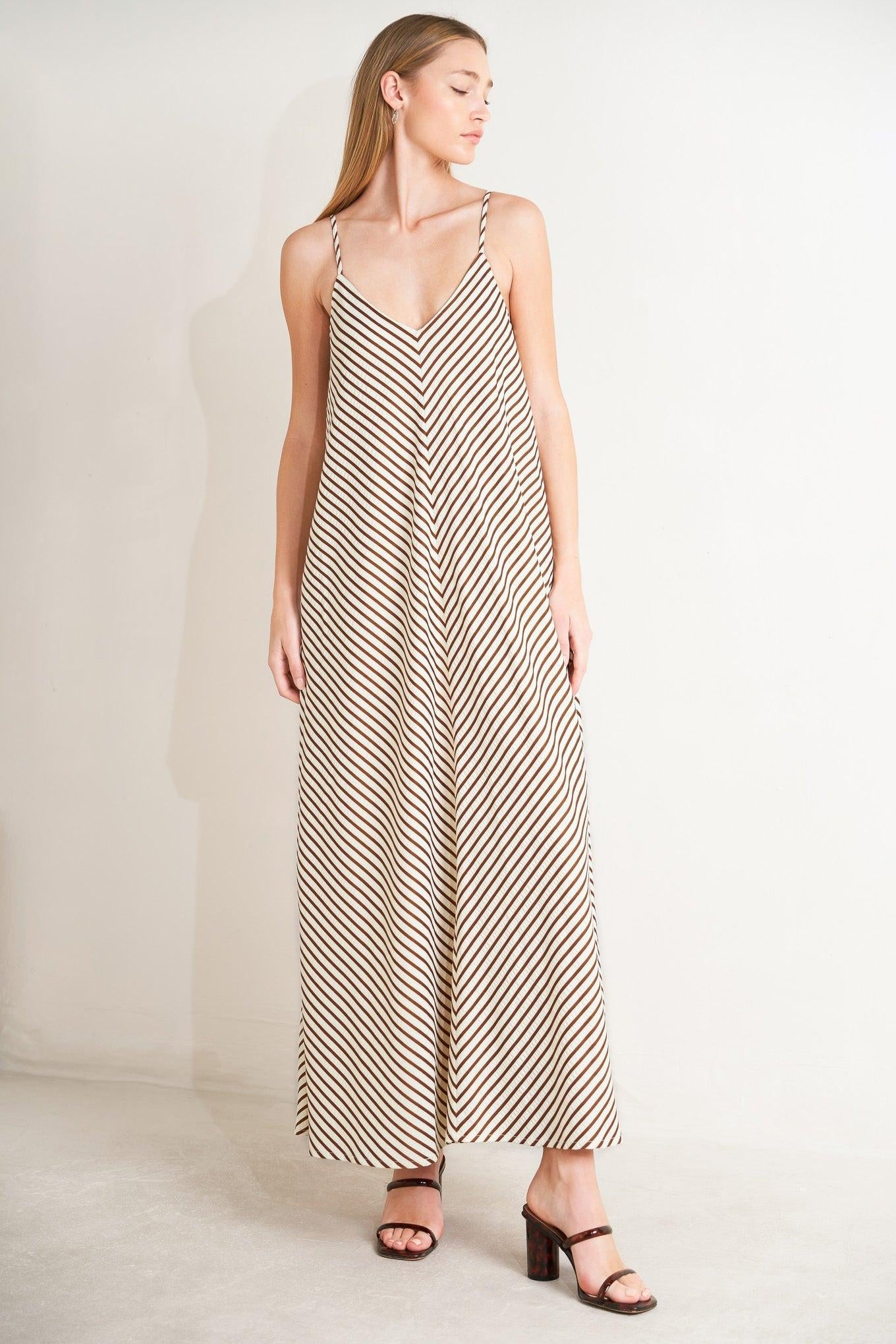 SEASIDE SILHOUETTE MIDI DRESS