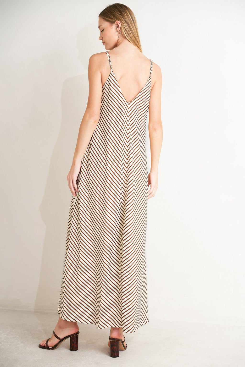 SEASIDE SILHOUETTE MIDI DRESS