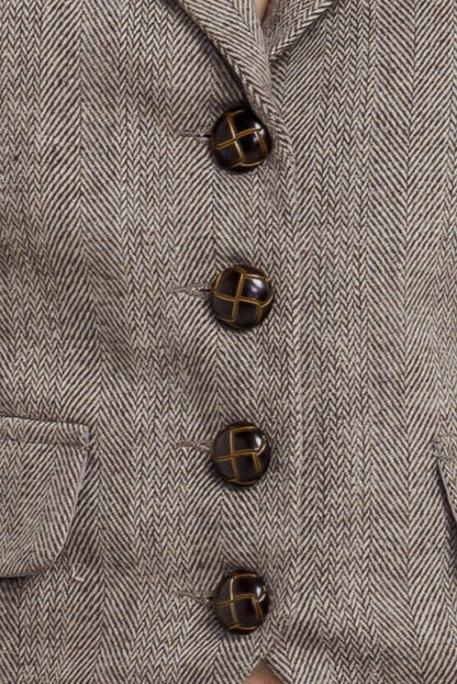 TAILORED COOL WOVEN VEST