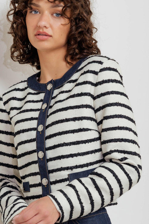 BONJOUR CROP JACKET