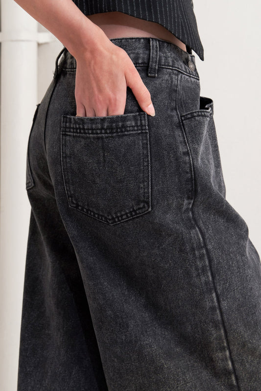 TAKE MY WORD DENIM PANTS
