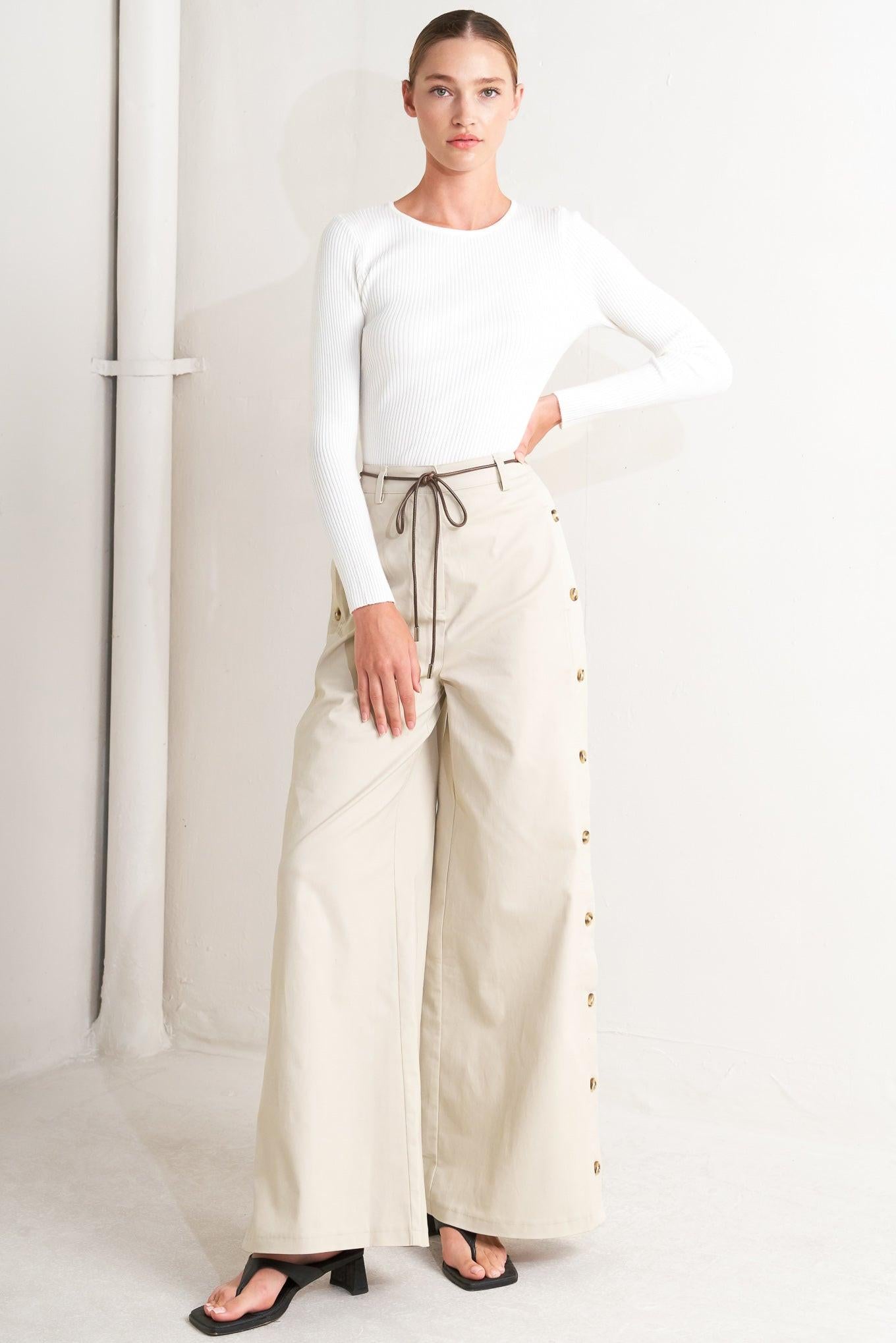 CONTEMPORARY EDGE WOVEN PANTS
