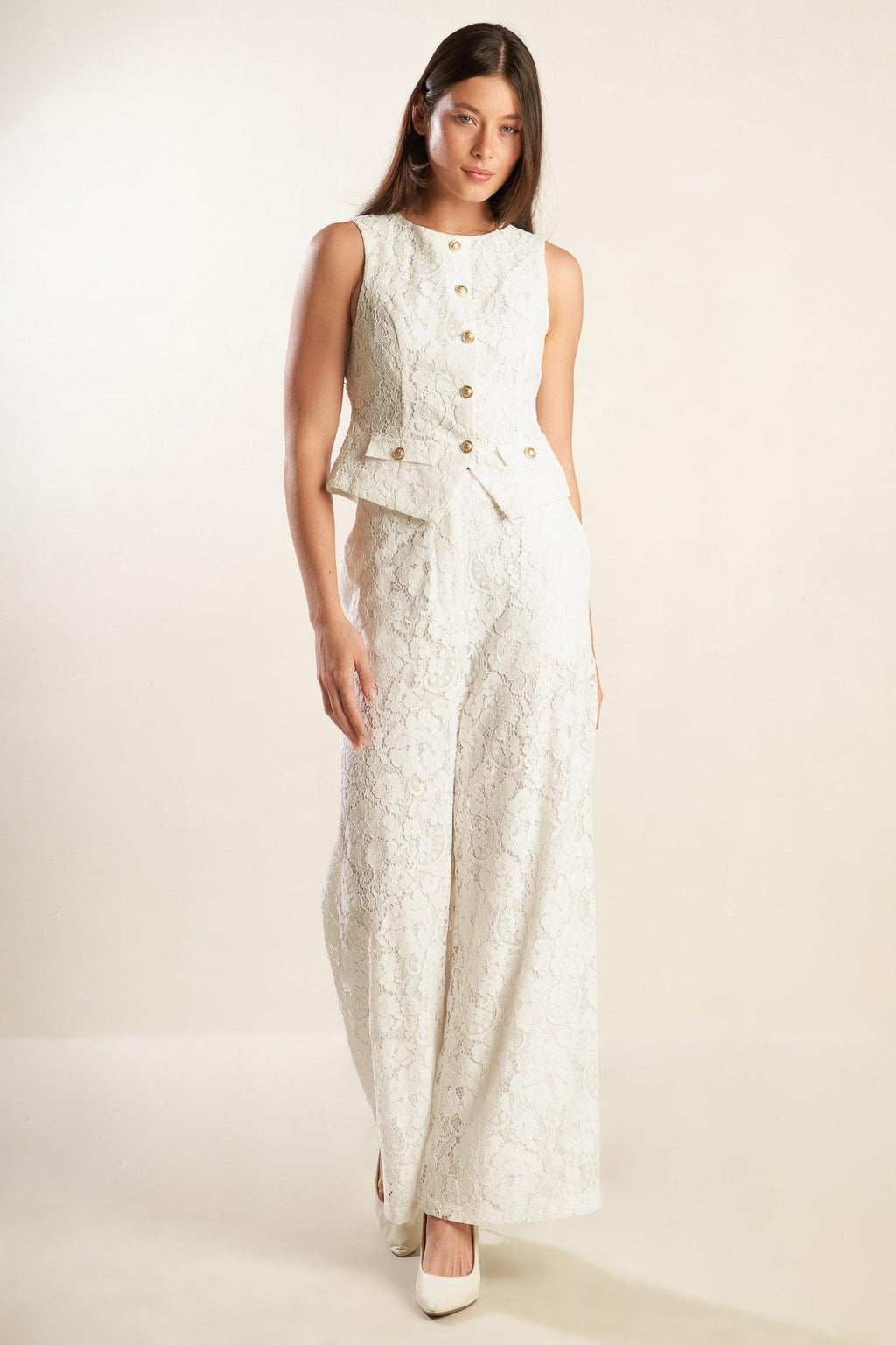 TRUST IN YOU WOVEN LACE PANTS