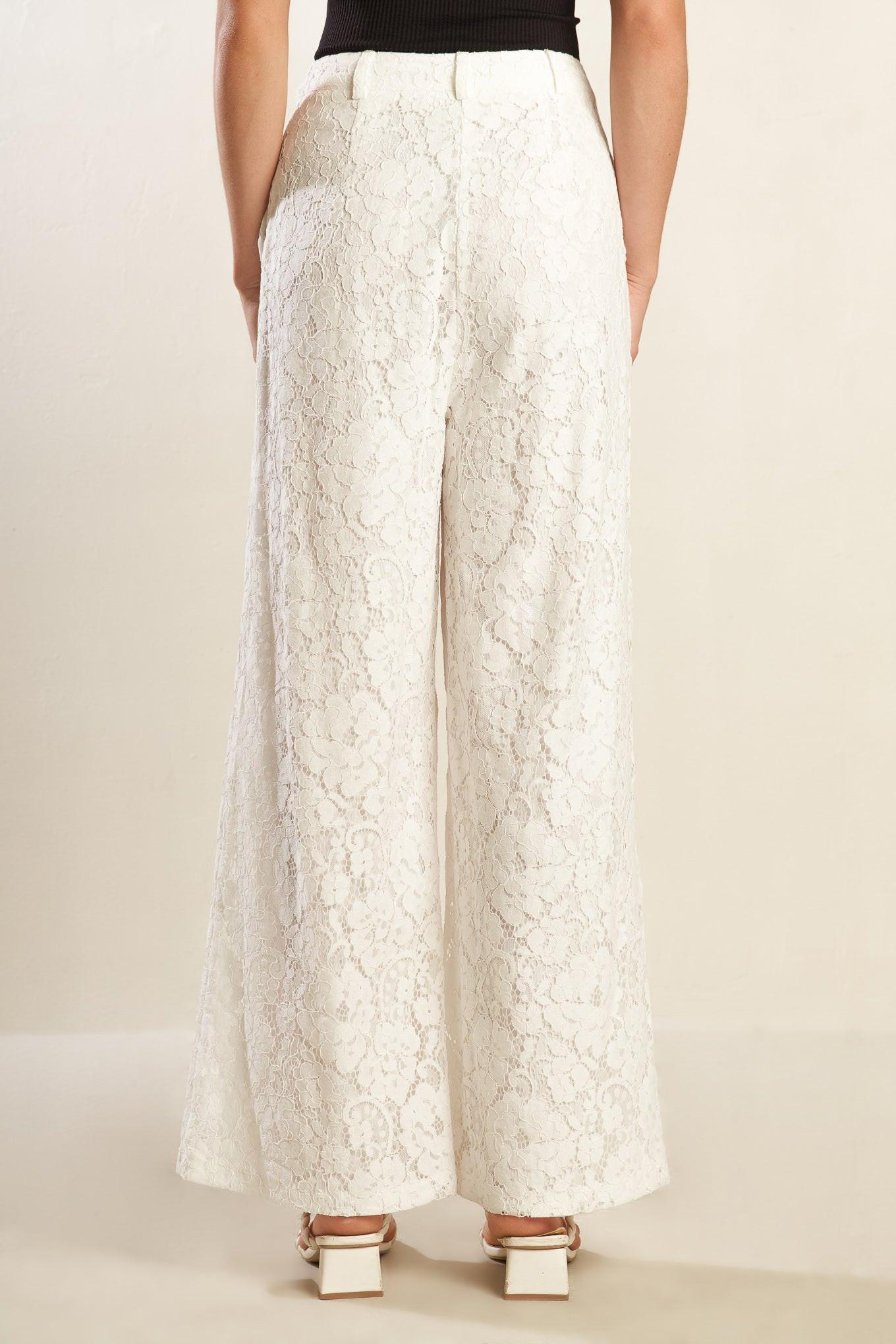 TRUST IN YOU WOVEN LACE PANTS