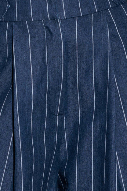 HOLD JOY IN INDIGO WOVEN PANTS