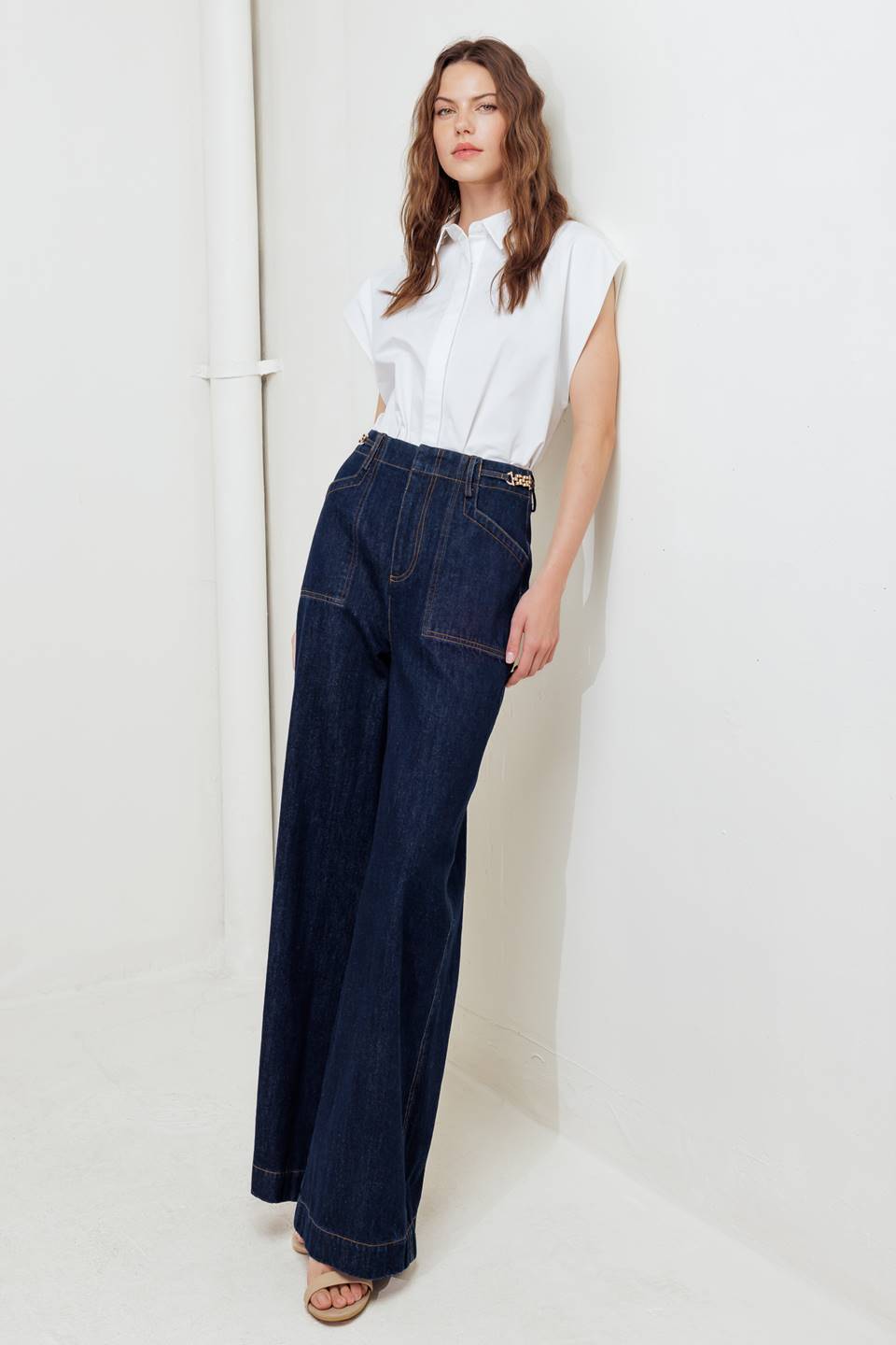 INDIGO ICON DENIM PANTS