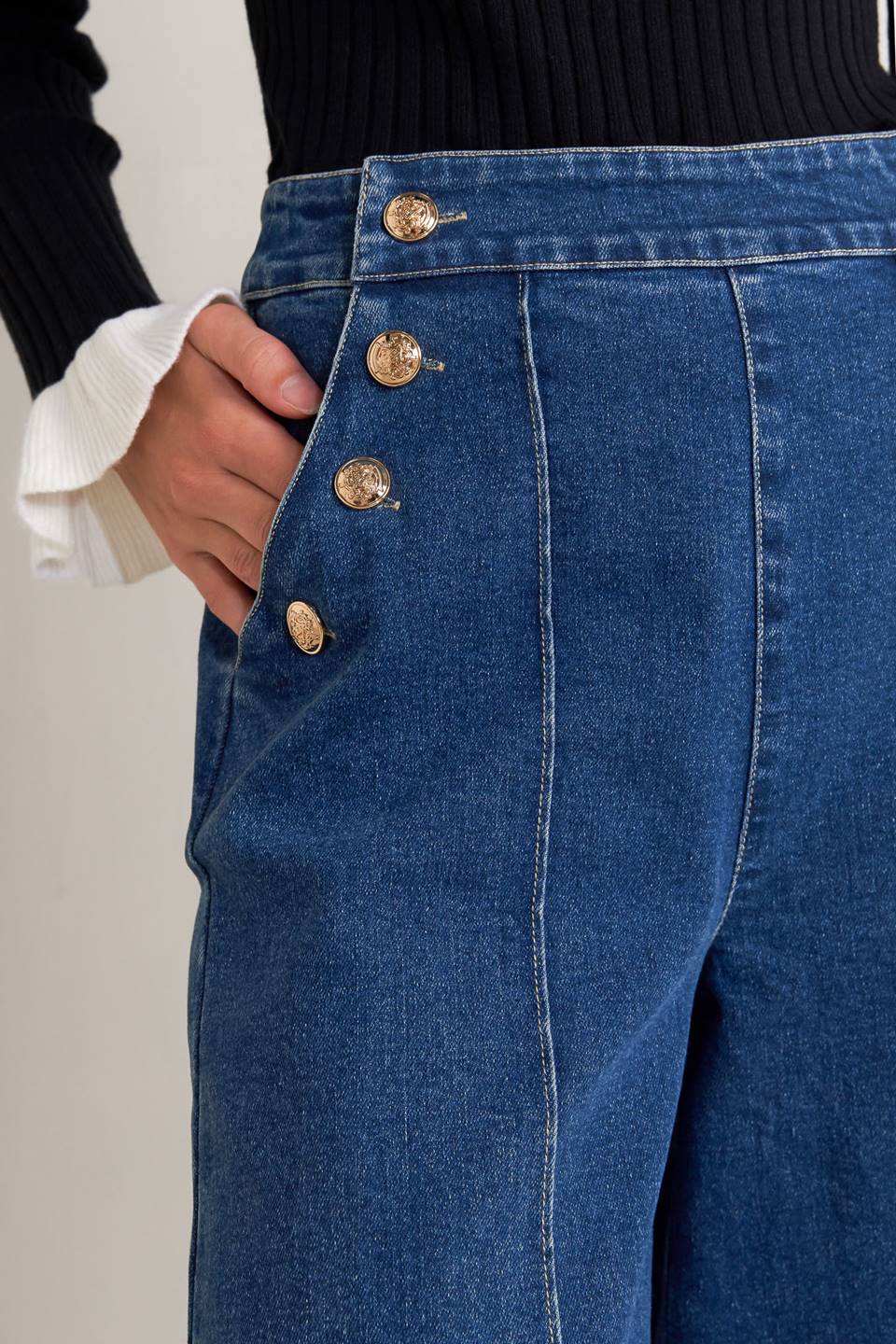STREET READY DENIM PANTS