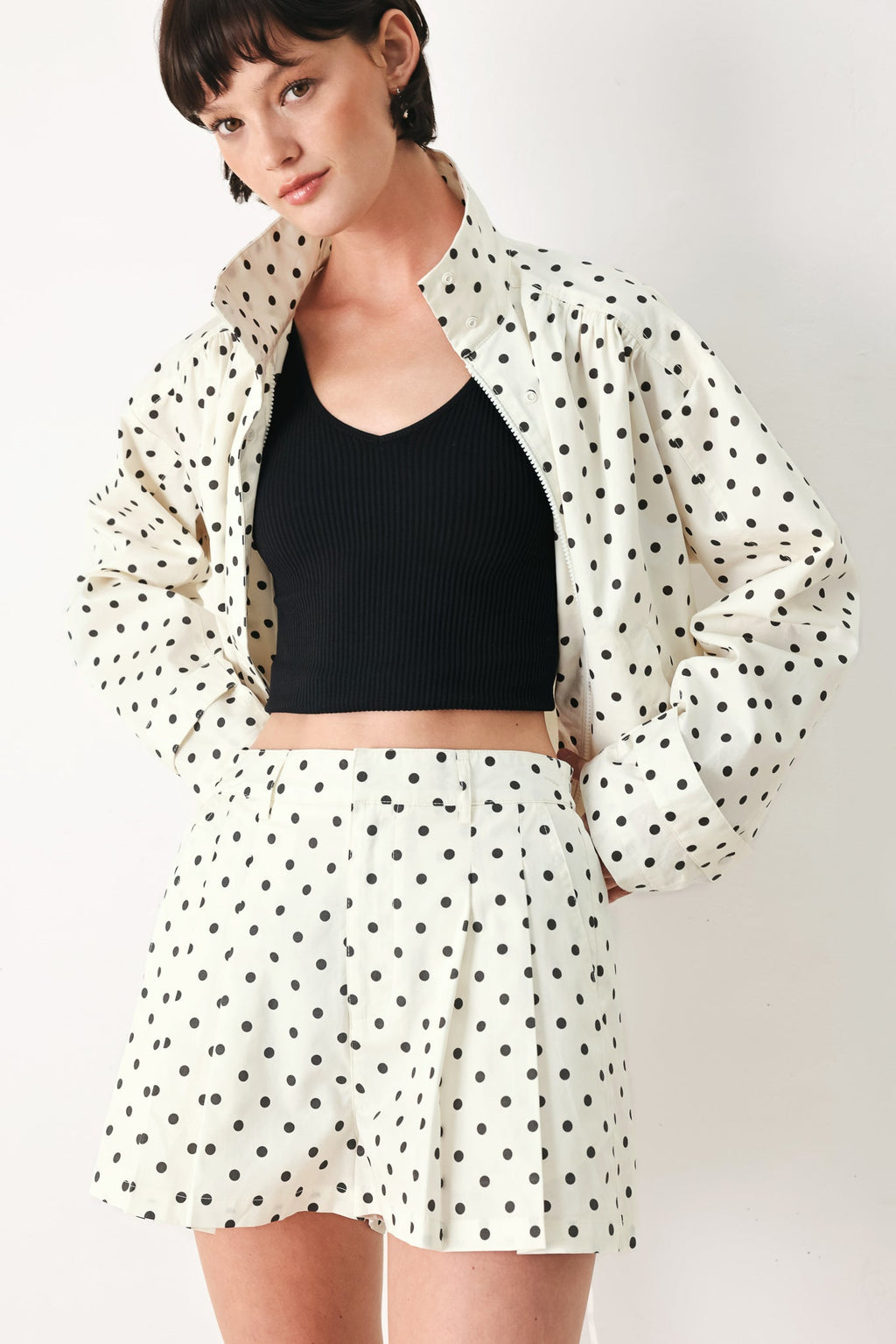 CHAMPAGNE DOTS SHORTS